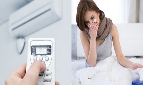 Khi chạy máy lạnh, đóng kín cửa nên dễ thiếu dưỡng khí là nguy cơ gây nên các bệnh lý hô hấp.
